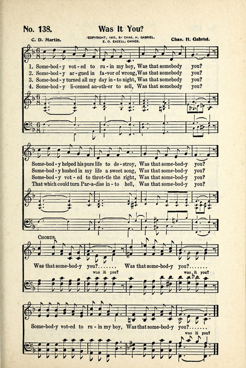 World-Wide Revival Hymns: Unto the Lord page 143