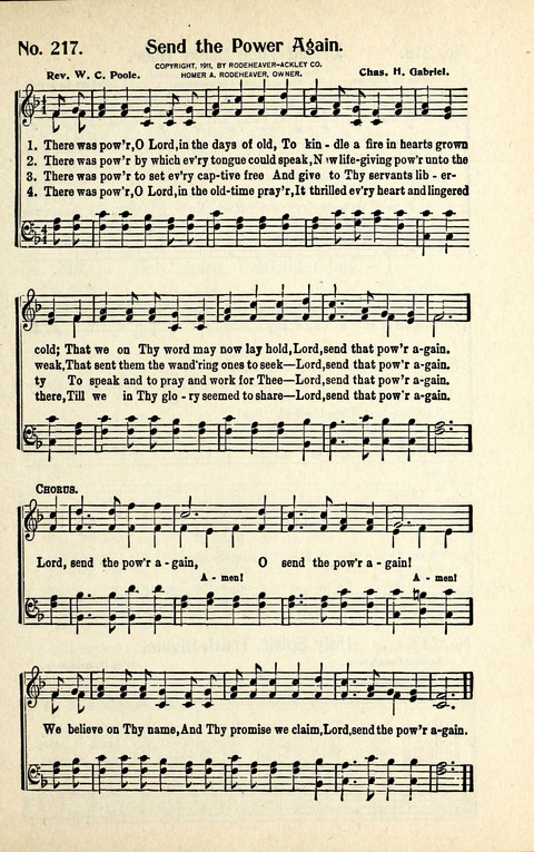 World-Wide Revival Hymns: Unto the Lord page 199