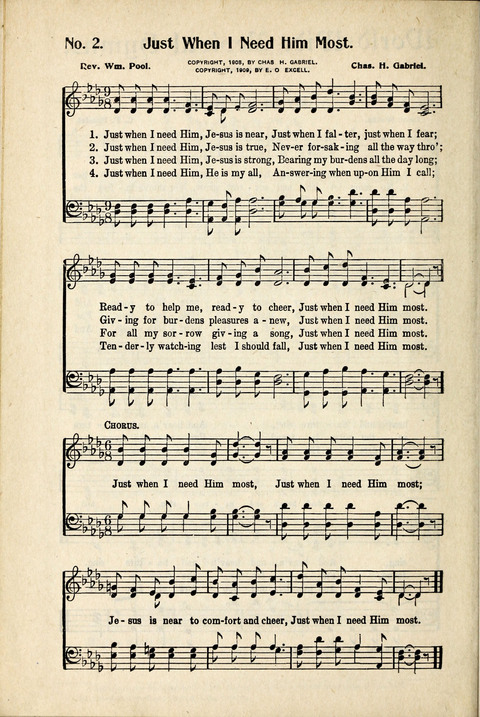 World-Wide Revival Hymns: Unto the Lord page 2