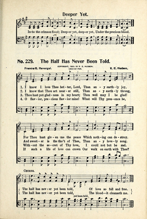 World-Wide Revival Hymns: Unto the Lord page 209