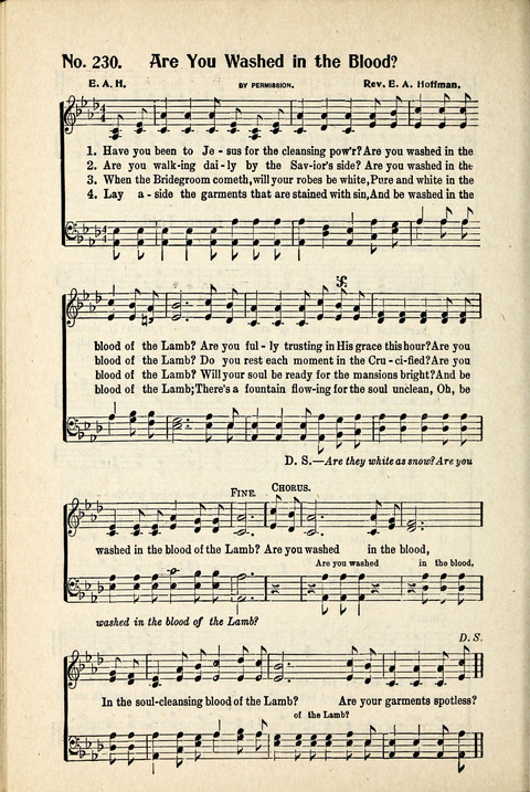 World-Wide Revival Hymns: Unto the Lord page 210