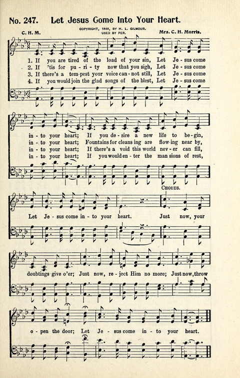 World-Wide Revival Hymns: Unto the Lord page 225