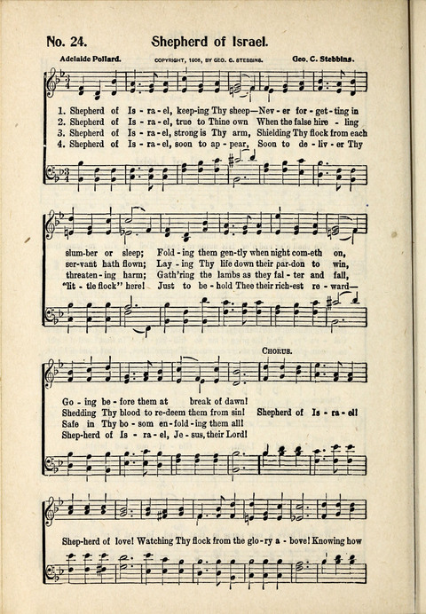 World-Wide Revival Hymns: Unto the Lord page 24