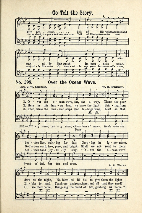 World-Wide Revival Hymns: Unto the Lord page 261