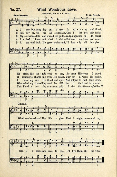 World-Wide Revival Hymns: Unto the Lord page 27