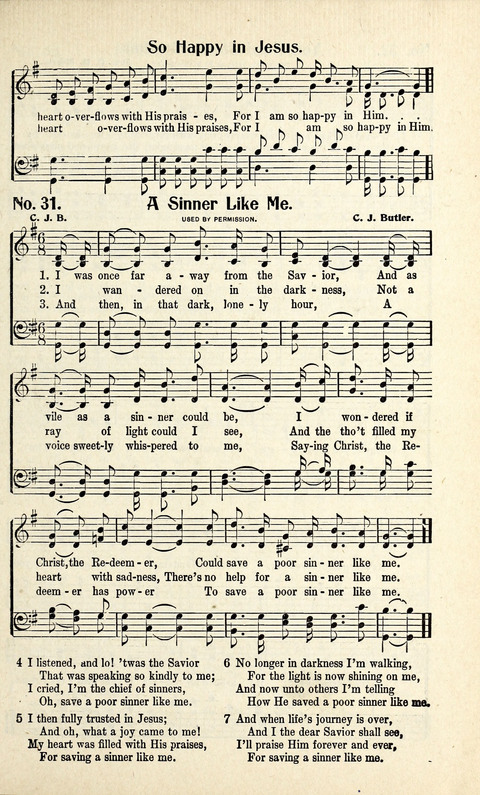 World-Wide Revival Hymns: Unto the Lord page 31