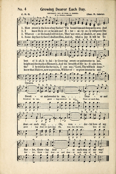 World-Wide Revival Hymns: Unto the Lord page 4