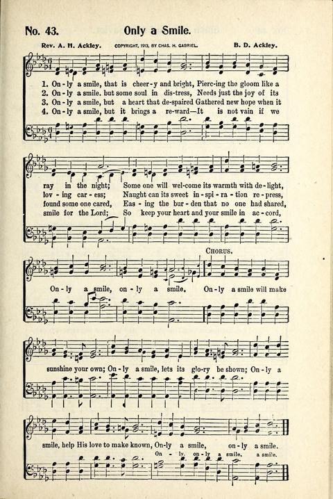 World-Wide Revival Hymns: Unto the Lord page 43