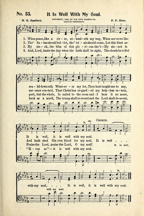 World-Wide Revival Hymns: Unto the Lord page 53