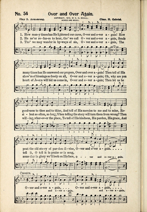 World-Wide Revival Hymns: Unto the Lord page 54