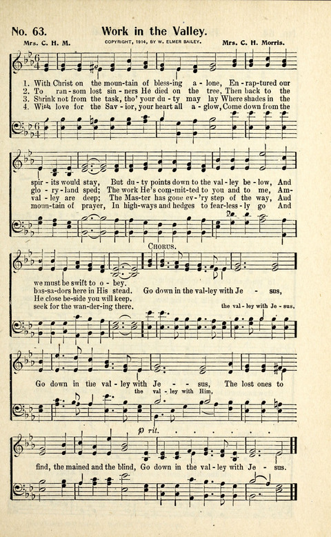 World-Wide Revival Hymns: Unto the Lord page 63