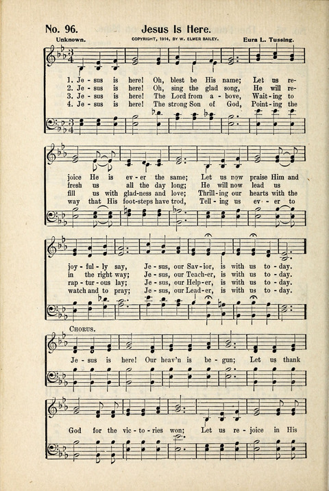 World-Wide Revival Hymns: Unto the Lord page 96