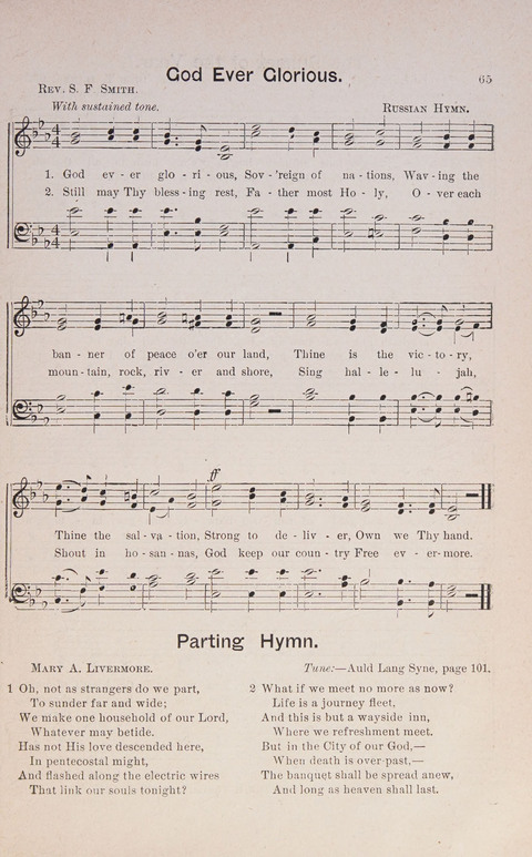 The White Ribbon Hymnal: or Echoes of the Crusade, compiled for the National and World