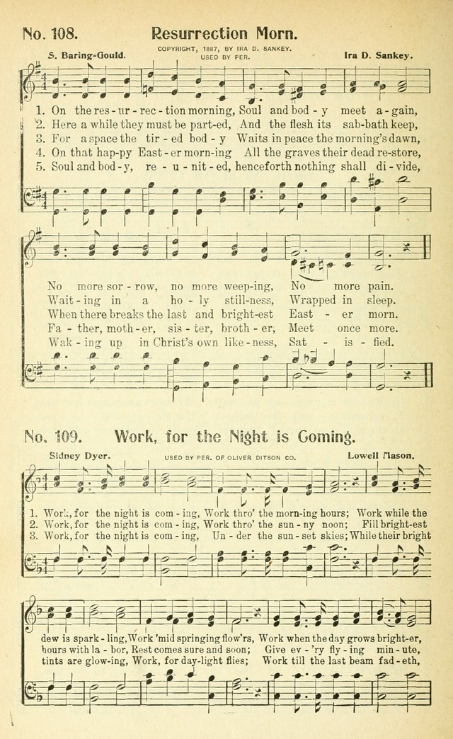 The World Revival Songs and Hymns page 107