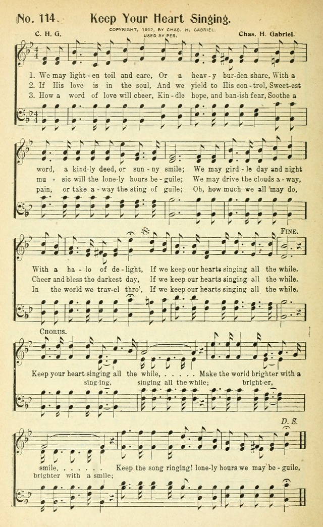 The World Revival Songs and Hymns page 111