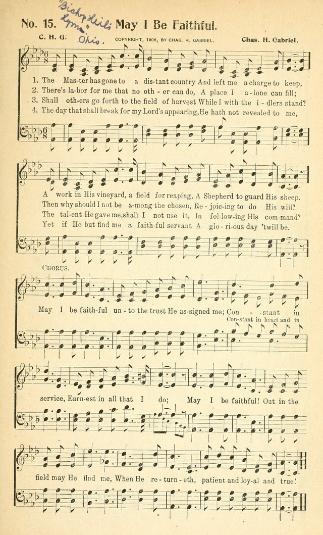 The World Revival Songs and Hymns page 22