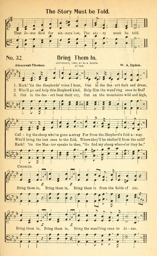 The World Revival Songs and Hymns page 36