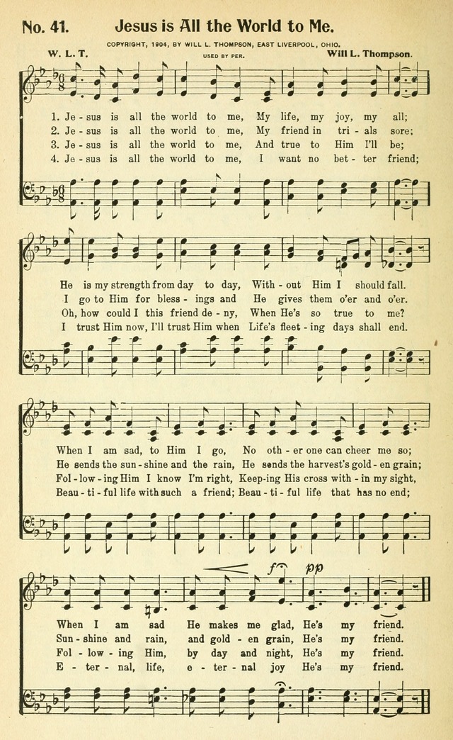 The World Revival Songs and Hymns page 45