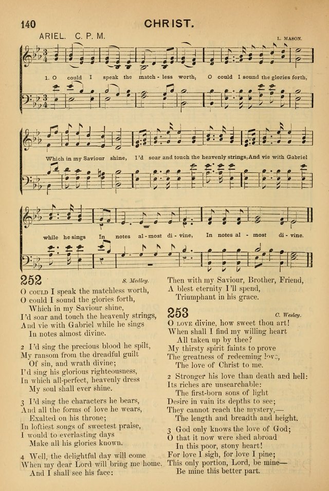 Worship in Song: a selection of hymns and tunes for the Service of the Sanctuary  page 140