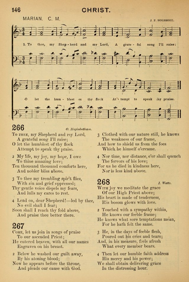 Worship in Song: a selection of hymns and tunes for the Service of the Sanctuary  page 146