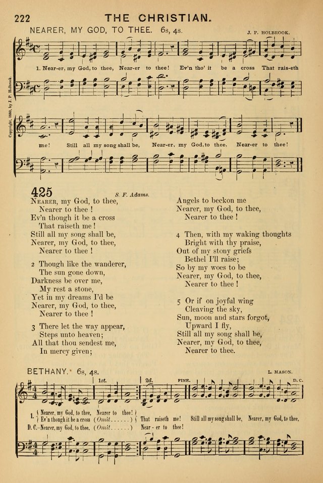 Worship in Song: a selection of hymns and tunes for the Service of the Sanctuary  page 222