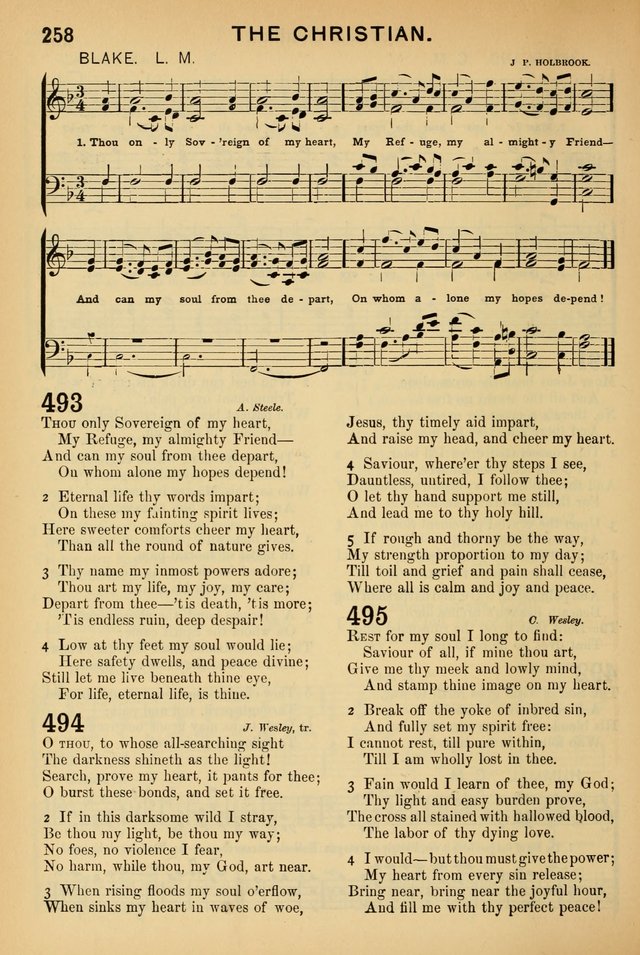 Worship in Song: a selection of hymns and tunes for the Service of the Sanctuary  page 258