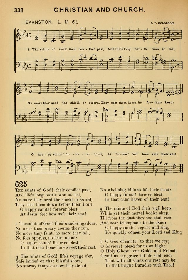 Worship in Song: a selection of hymns and tunes for the Service of the Sanctuary  page 338