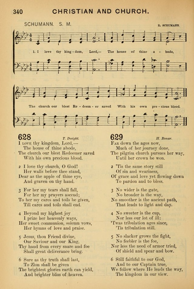 Worship in Song: a selection of hymns and tunes for the Service of the Sanctuary  page 340