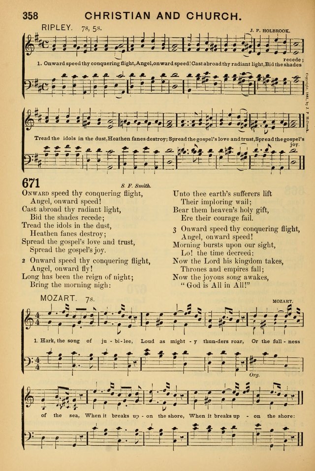 Worship in Song: a selection of hymns and tunes for the Service of the Sanctuary  page 358