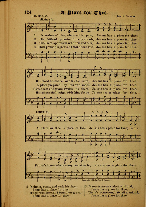 Winning Songs: for use in meetings for Christian worship or work page 124