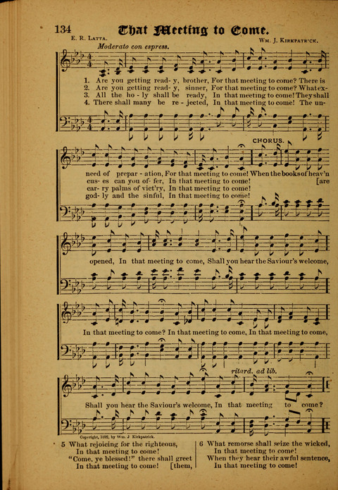 Winning Songs: for use in meetings for Christian worship or work page 134