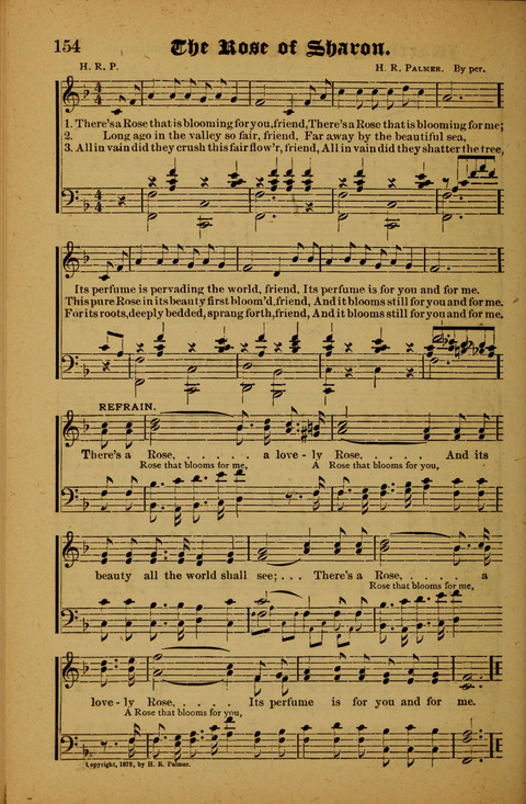 Winning Songs: for use in meetings for Christian worship or work page 154