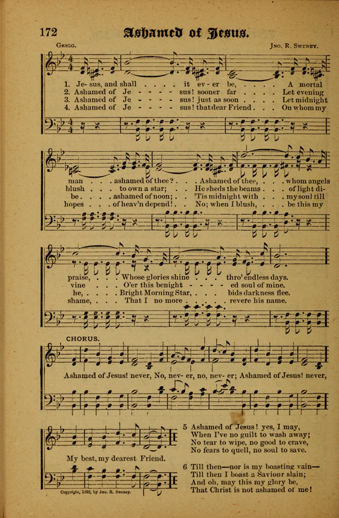 Winning Songs: for use in meetings for Christian worship or work page 172