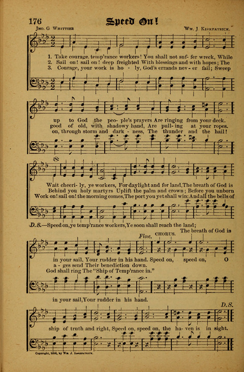 Winning Songs: for use in meetings for Christian worship or work page 176