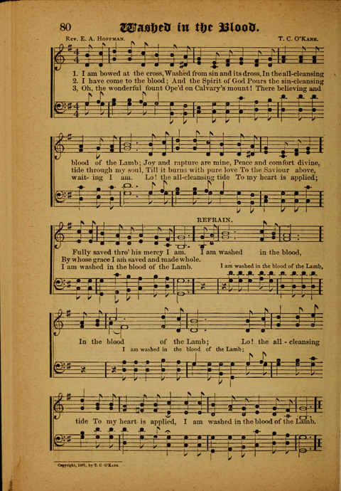 Winning Songs: for use in meetings for Christian worship or work page 80