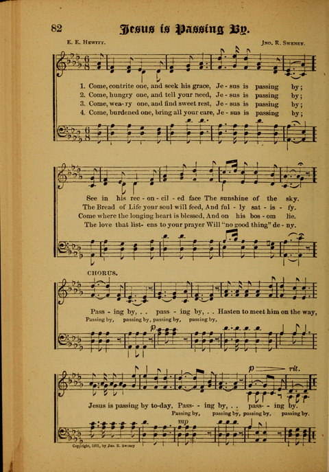 Winning Songs: for use in meetings for Christian worship or work page 82