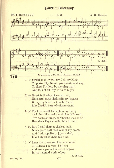 Worship Song: with accompanying tunes page 207