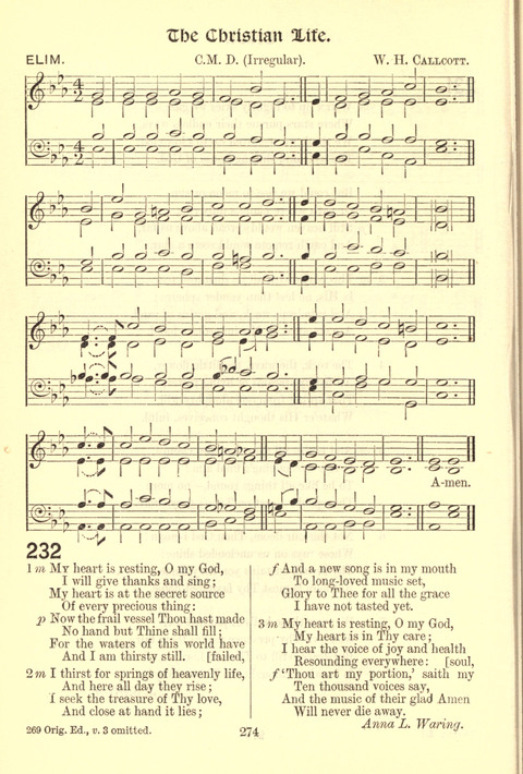 Worship Song: with accompanying tunes page 274