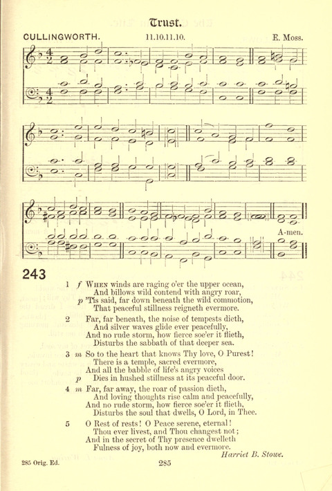 Worship Song: with accompanying tunes page 285