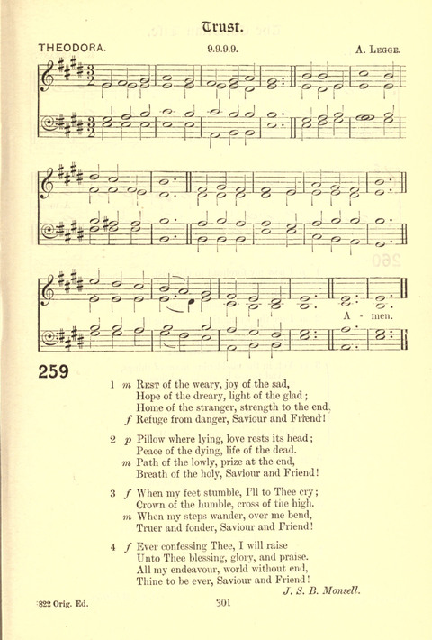 Worship Song: with accompanying tunes page 301