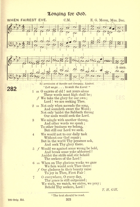 Worship Song: with accompanying tunes page 323