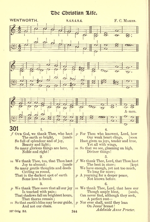 Worship Song: with accompanying tunes page 344