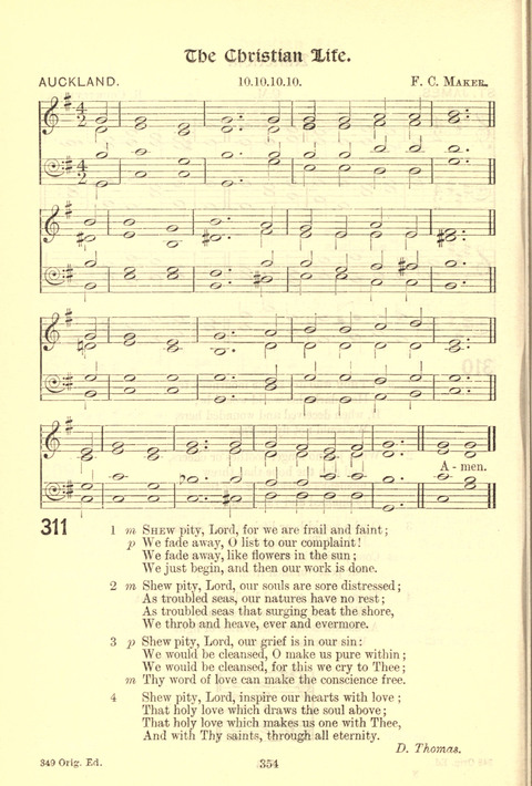 Worship Song: with accompanying tunes page 354