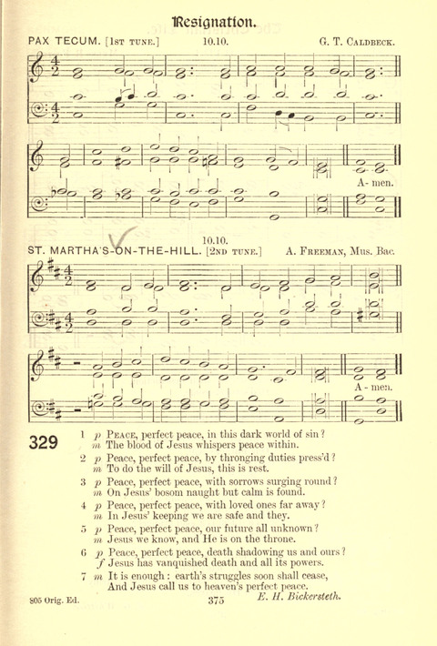 Worship Song: with accompanying tunes page 375