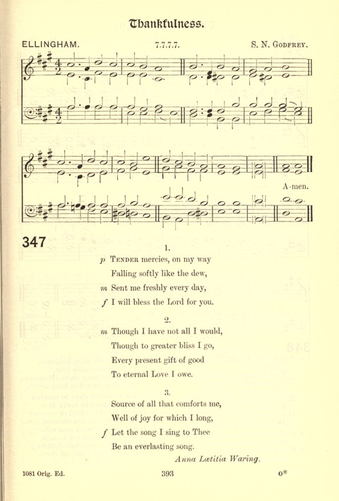 Worship Song: with accompanying tunes page 393