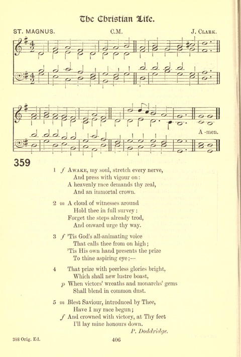 Worship Song: with accompanying tunes page 406