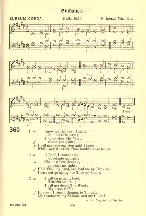 Worship Song: with accompanying tunes page 407