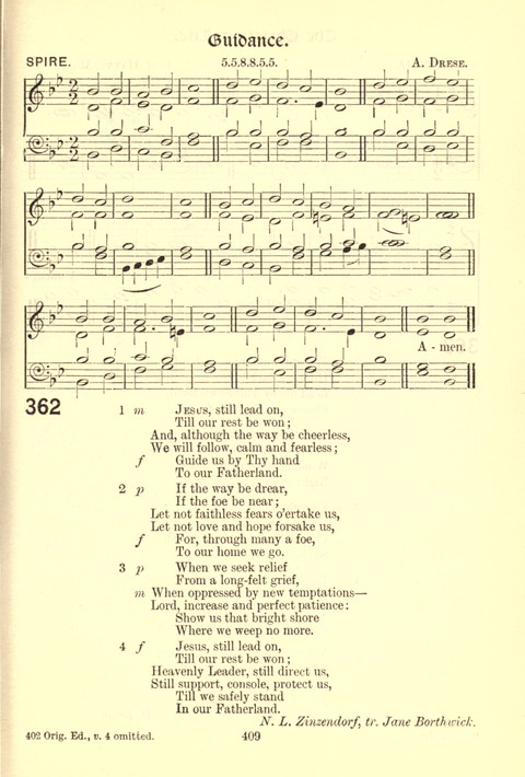 Worship Song: with accompanying tunes page 409