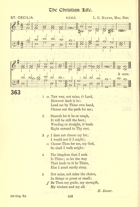 Worship Song: with accompanying tunes page 410