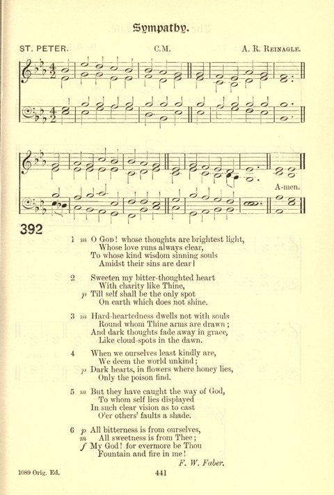 Worship Song: with accompanying tunes page 441